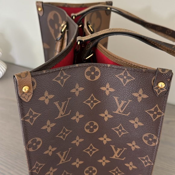 Louis Vuitton OnTheGo Reverse Monogram Tote - Picture 11 of 15